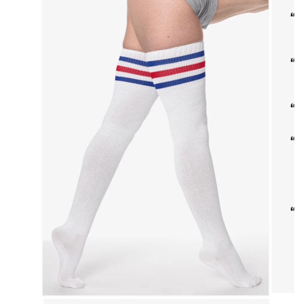 New! LAST 1 Los Angeles Apparel thigh highs